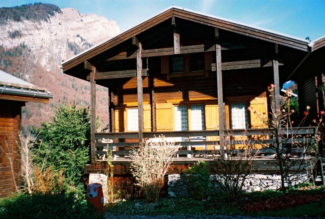 Chalet Cosy A Sixt-Fer-A-Cheval Avec Vue Sur La Montagne Exterior foto